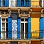 Home 16 도시 재생과 분 도시 설계의 연관성 - **Urban Rehabilitation in a Historic Portuguese City:**
"A vibrant, picturesque scene on a narro...
